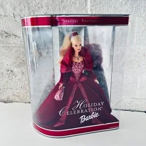 Barbie Toys 202 Holiday Celebration Barbie Doll Special